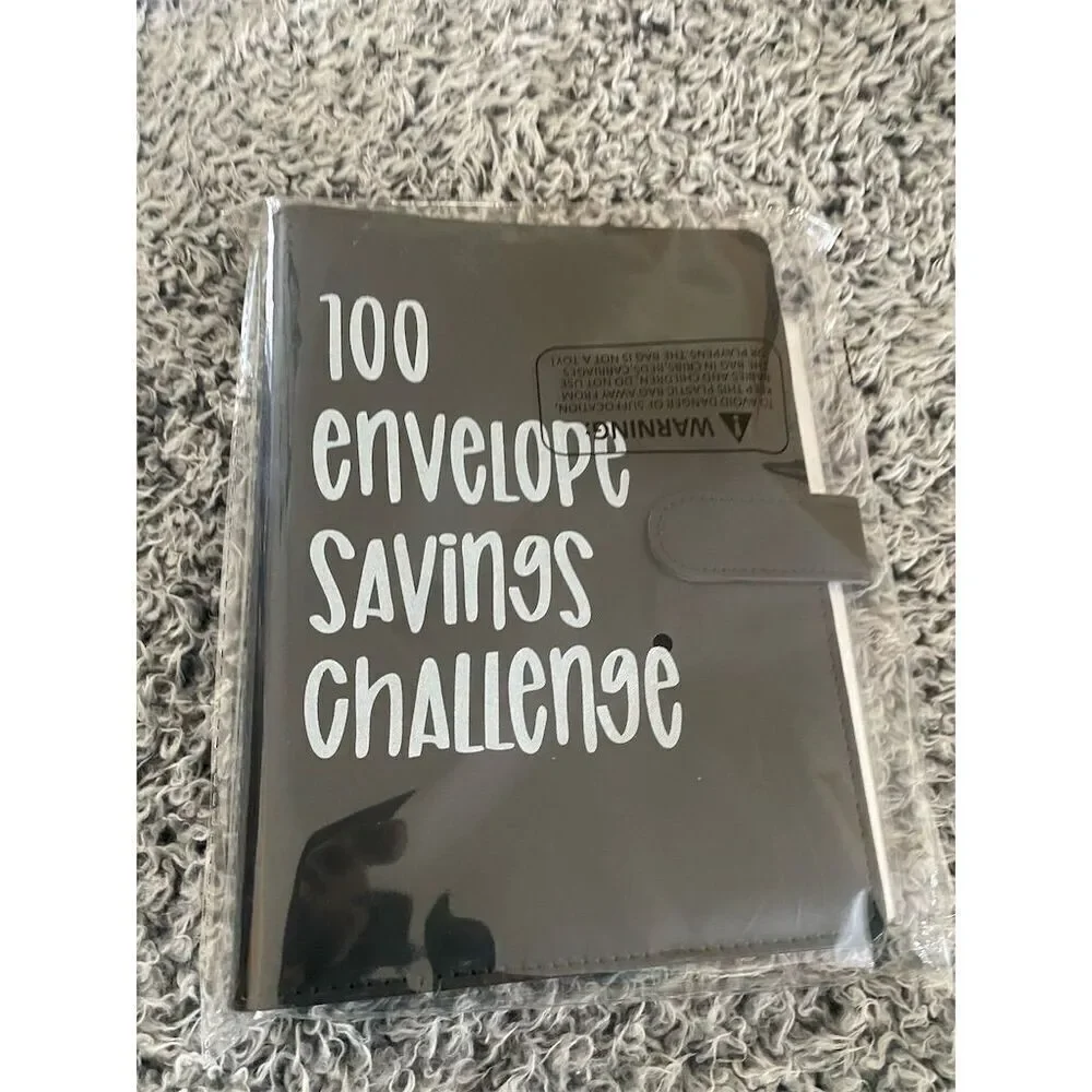 100 Envelope Savings Challenge Binder Budget Planner Money Saving Book